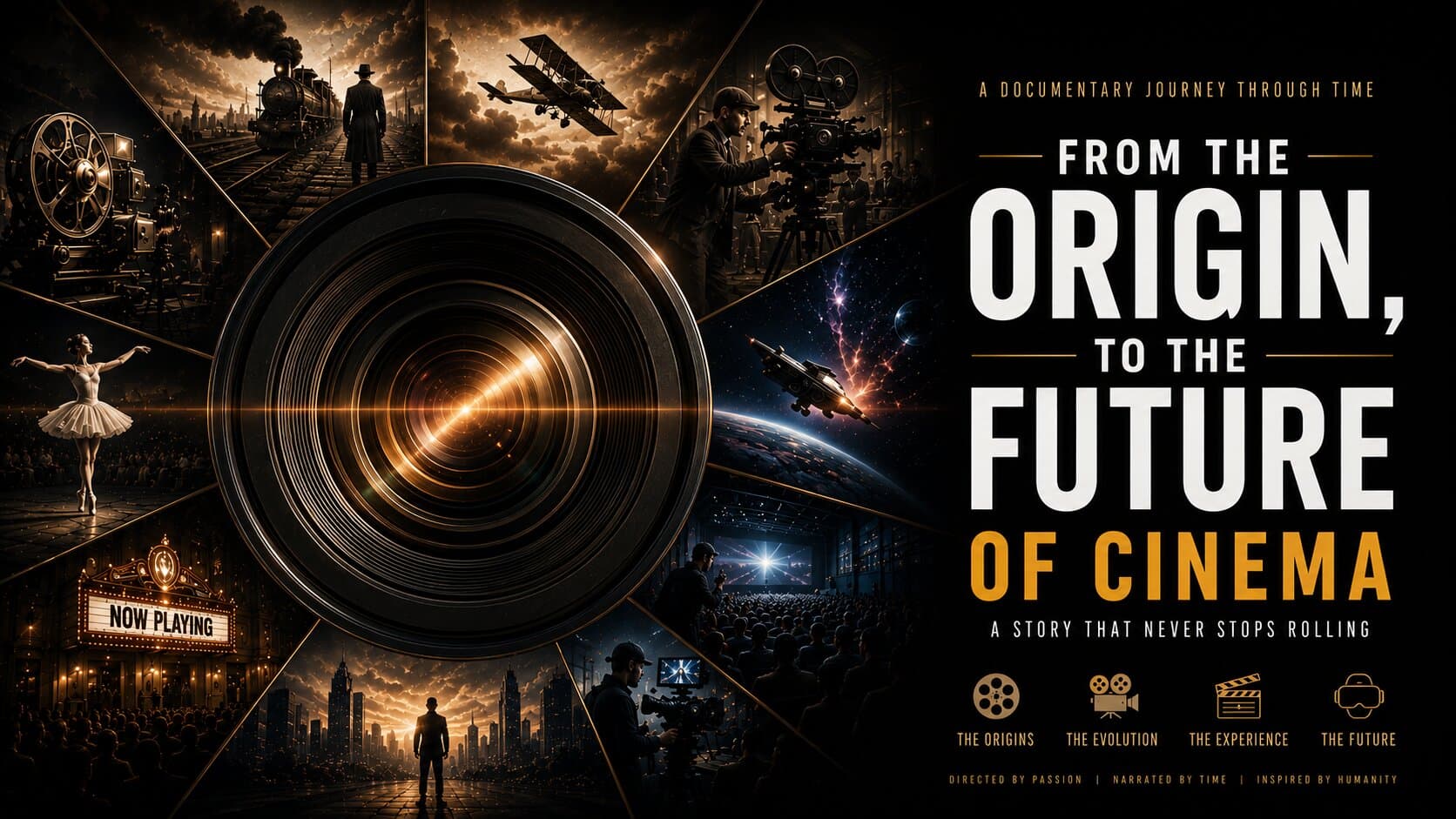 From the origin, to the future of Cinema